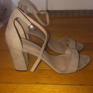 Ankle Strap Block Heel